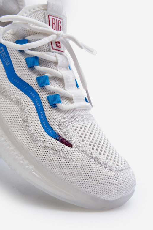 sporta apavi  HI-POLY SYSTEM Big Star NN174451 baltas krāsas sporta apavi  HI-POLY SYSTEM Big Star NN174451 baltas krāsas