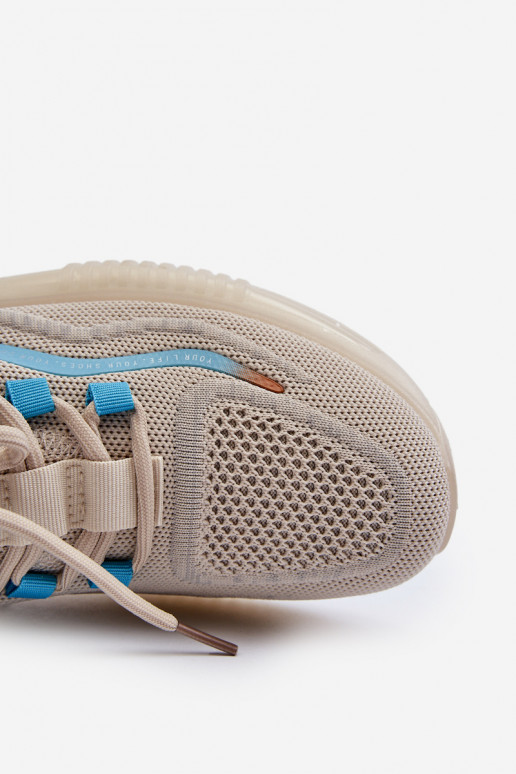 sporta apavi  HI-POLY SYSTEM Big Star NN174452 smilšu krāsas sporta apavi  HI-POLY SYSTEM Big Star NN174452 smilšu krāsas