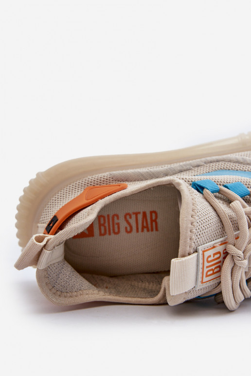 sporta apavi  HI-POLY SYSTEM Big Star NN174452 smilšu krāsas sporta apavi  HI-POLY SYSTEM Big Star NN174452 smilšu krāsas