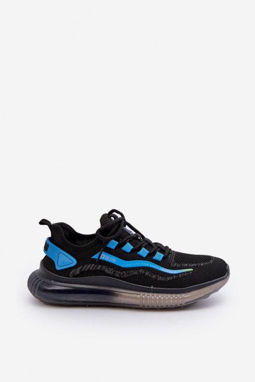 sporta apavi  HI-POLY SYSTEM Big Star NN174450 melnas krāsas sporta apavi  HI-POLY SYSTEM Big Star NN174450 melnas krāsas