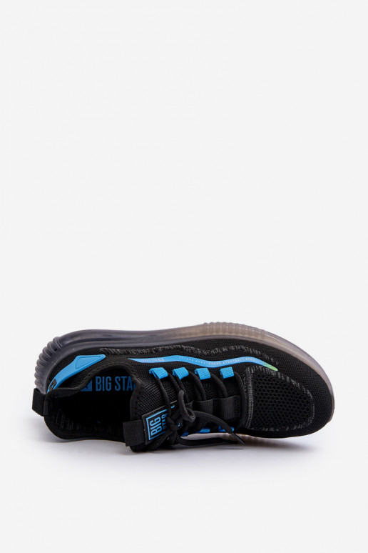 sporta apavi  HI-POLY SYSTEM Big Star NN174450 melnas krāsas sporta apavi  HI-POLY SYSTEM Big Star NN174450 melnas krāsas