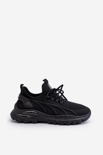 Sneakers modeļa apavi  HI-POLY SYSTEM Big Star NN174467 melnas krāsas 2