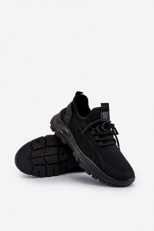 Sneakers modeļa apavi  HI-POLY SYSTEM Big Star NN174467 melnas krāsas