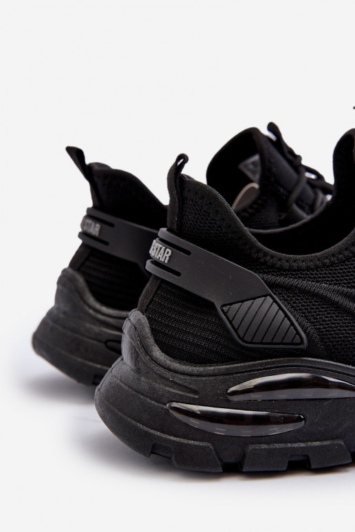Sneakers modeļa apavi  HI-POLY SYSTEM Big Star NN174467 melnas krāsas