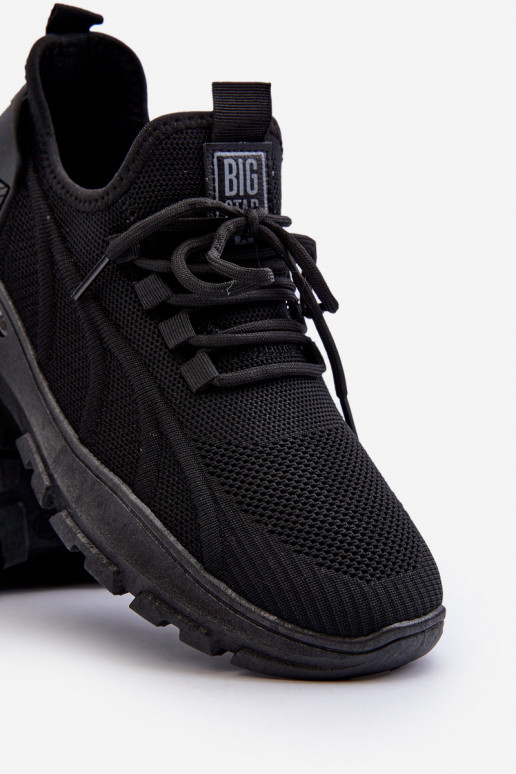 Sneakers modeļa apavi  HI-POLY SYSTEM Big Star NN174467 melnas krāsas