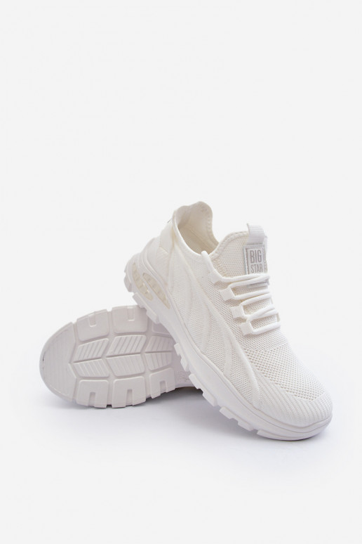 Sneakers modeļa apavi  HI-POLY SYSTEM Big Star NN174468 baltas krāsas
