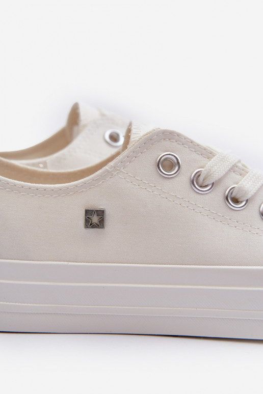 Vīriešu brīvā laika apavi  Big Star NN174111 baltas krāsas