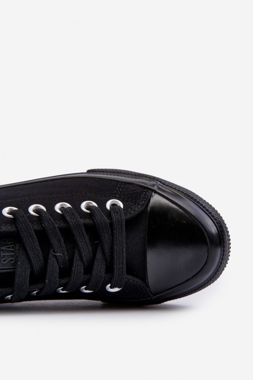 Vīriešu brīvā laika apavi  Big Star NN174110 melnas krāsas Vīriešu brīvā laika apavi  Big Star NN174110 melnas krāsas