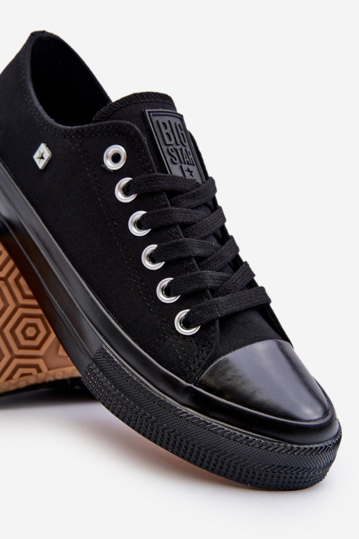 Vīriešu brīvā laika apavi  Big Star NN174110 melnas krāsas Vīriešu brīvā laika apavi  Big Star NN174110 melnas krāsas