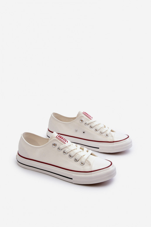 Vīriešu brīvā laika apavi Big Star NN174102 baltas krāsas Vīriešu brīvā laika apavi Big Star NN174102 baltas krāsas