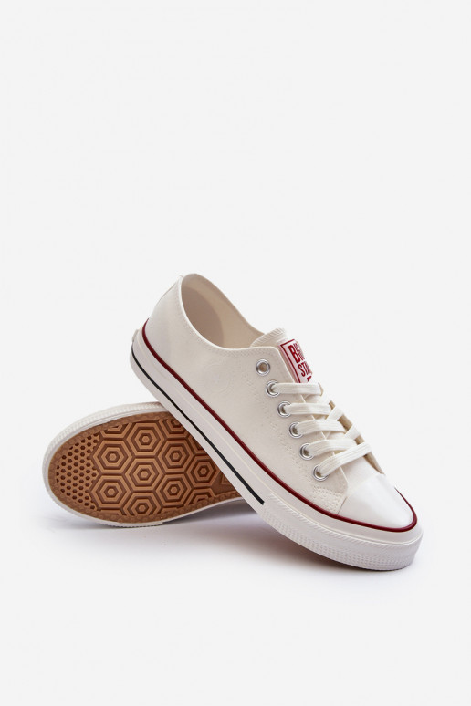 Vīriešu brīvā laika apavi Big Star NN174102 baltas krāsas Vīriešu brīvā laika apavi Big Star NN174102 baltas krāsas