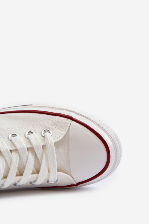 Vīriešu brīvā laika apavi Big Star NN174102 baltas krāsas Vīriešu brīvā laika apavi Big Star NN174102 baltas krāsas