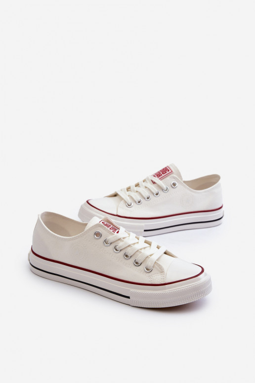 Vīriešu brīvā laika apavi Big Star NN174102 baltas krāsas Vīriešu brīvā laika apavi Big Star NN174102 baltas krāsas