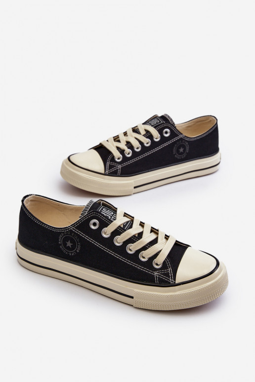 Vīriešu brīvā laika apavi Big Star NN174099 melnas krāsas Vīriešu brīvā laika apavi Big Star NN174099 melnas krāsas