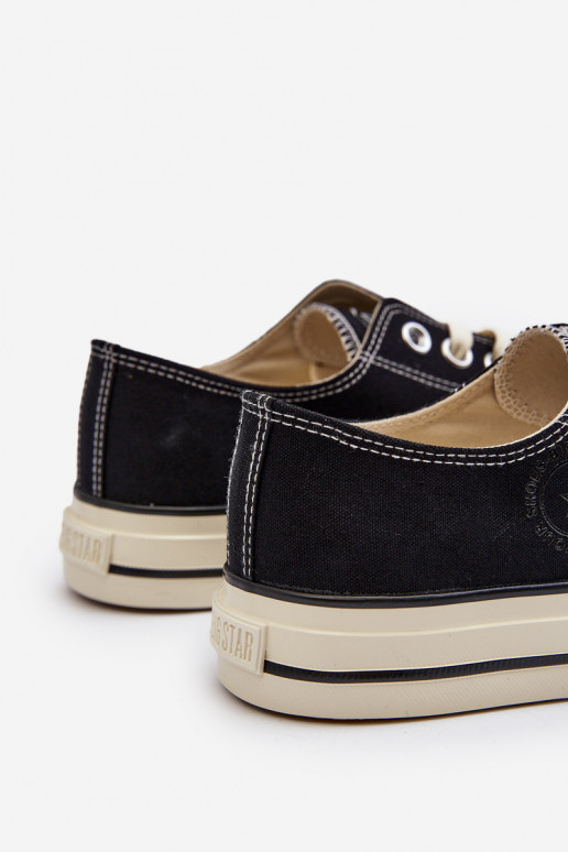 Vīriešu brīvā laika apavi Big Star NN174099 melnas krāsas Vīriešu brīvā laika apavi Big Star NN174099 melnas krāsas