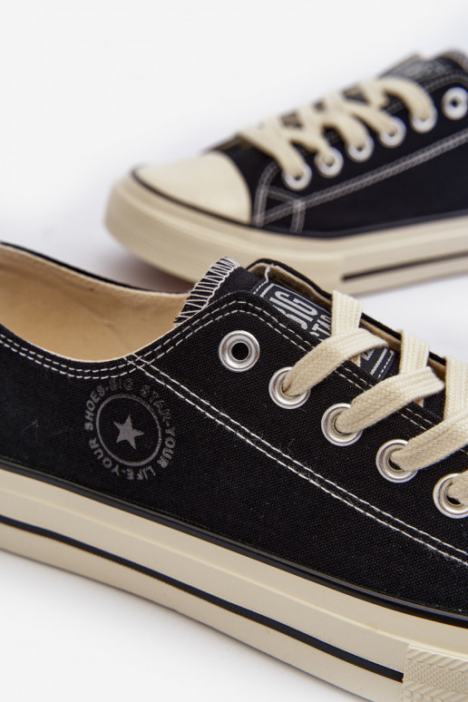 Vīriešu brīvā laika apavi Big Star NN174099 melnas krāsas Vīriešu brīvā laika apavi Big Star NN174099 melnas krāsas