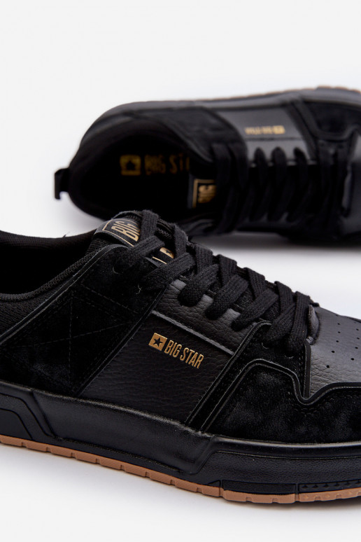 Sneakers modeļa apavi  Big Star NN174094 melnas krāsas