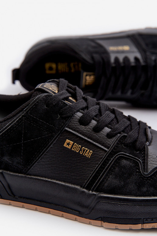 Sneakers modeļa apavi  Big Star NN174094 melnas krāsas