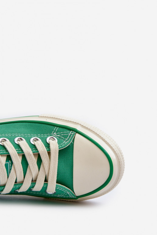 sieviešu puszābaki Big Star NN274268 Zaļas krāsas sieviešu puszābaki Big Star NN274268 Zaļas krāsas