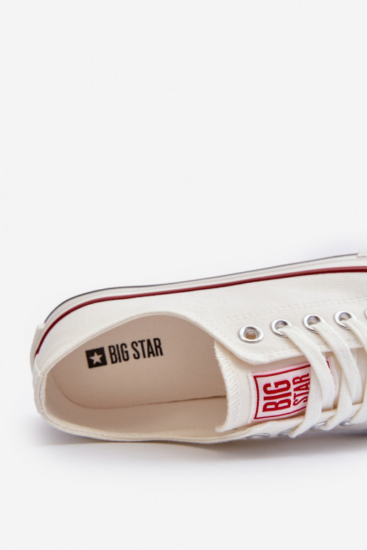 sieviešu puszābaki Big Star NN274274 baltas krāsas sieviešu puszābaki Big Star NN274274 baltas krāsas
