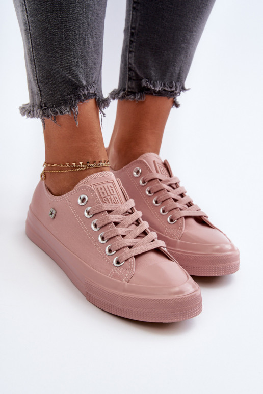 Klasiska modeļa sieviešu puszābaki Big Star NN274291 Rozā krāsas Klasiska modeļa sieviešu puszābaki Big Star NN274291 Rozā krāsas