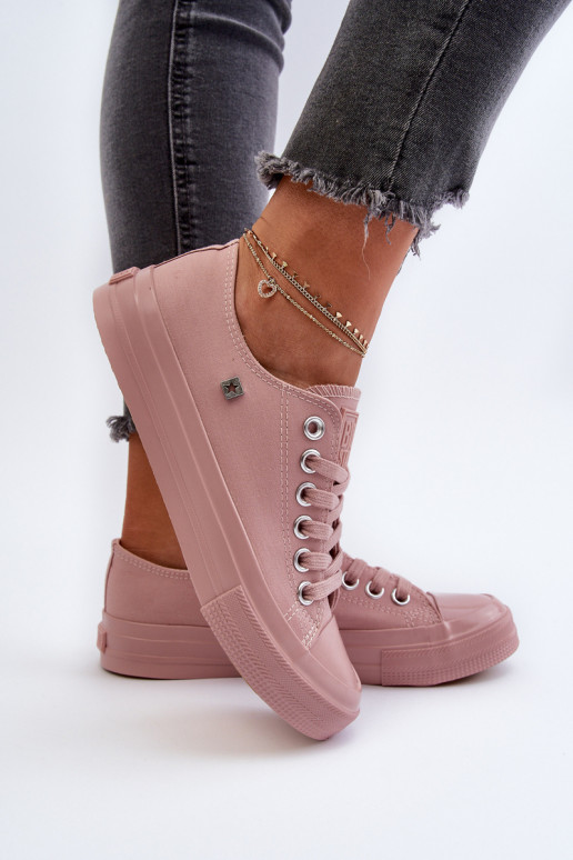 Klasiska modeļa sieviešu puszābaki Big Star NN274291 Rozā krāsas Klasiska modeļa sieviešu puszābaki Big Star NN274291 Rozā krāsas