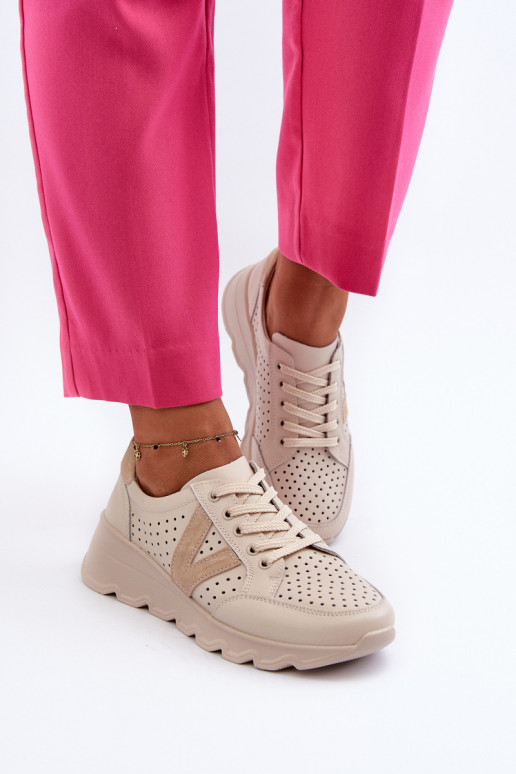 sporta apavi smilšu krāsas Eleonori