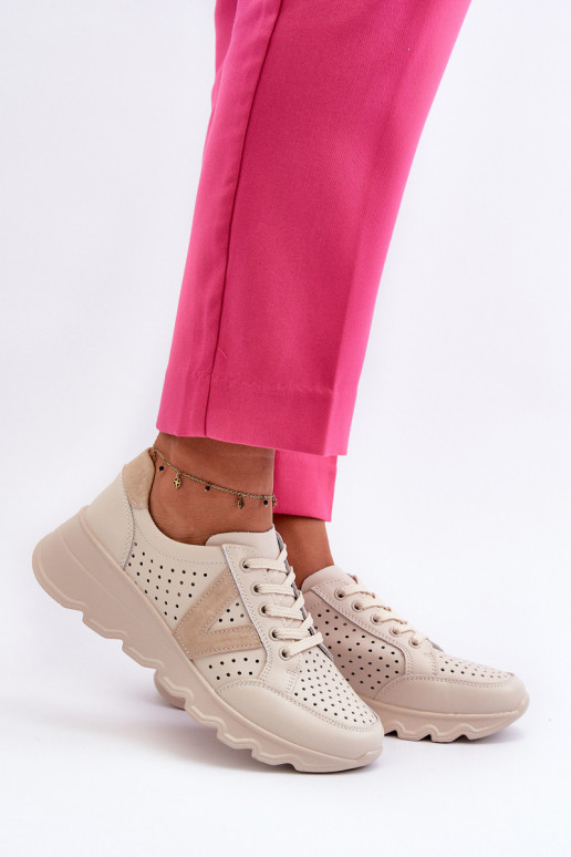 sporta apavi smilšu krāsas Eleonori