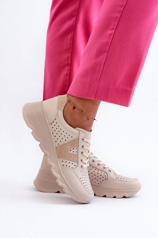 sporta apavi smilšu krāsas Eleonori