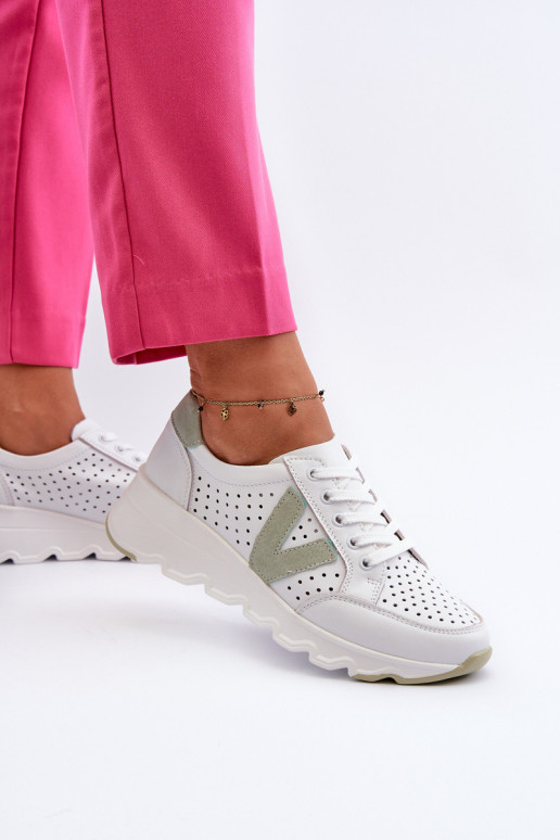 sporta apavi baltas krāsas Eleonori sporta apavi baltas krāsas Eleonori