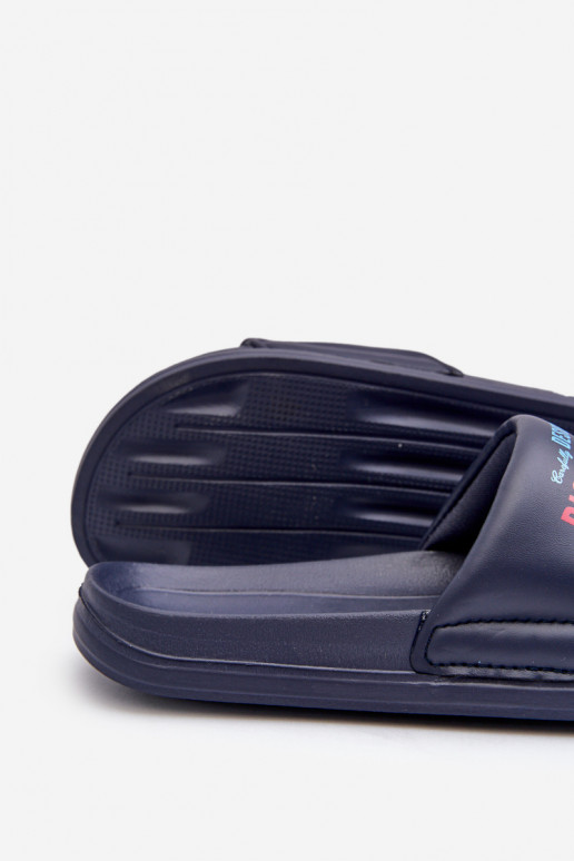 Vieglas čības uz pirksta Čības Bērnu apavi Big Star NN374516 tumši zilas krāsas Vieglas čības uz pirksta Čības Bērnu apavi Big Star NN374516 tumši zilas krāsas