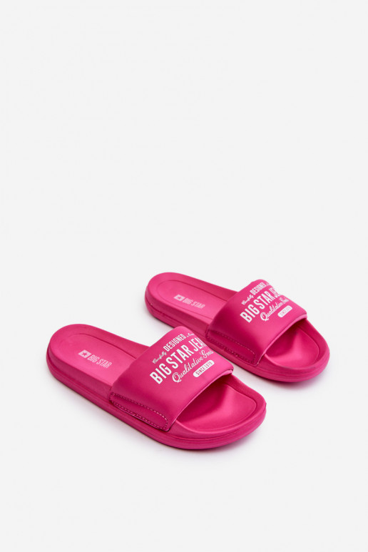 Vieglas čības uz pirksta Čības Bērnu apavi Big Star NN374519 Rozā krāsas Vieglas čības uz pirksta Čības Bērnu apavi Big Star NN374519 Rozā krāsas