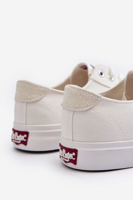 Vīriešu brīvā laika apavi Lee Cooper LCW-24-02-2143 baltas krāsas Vīriešu brīvā laika apavi Lee Cooper LCW-24-02-2143 baltas krāsas