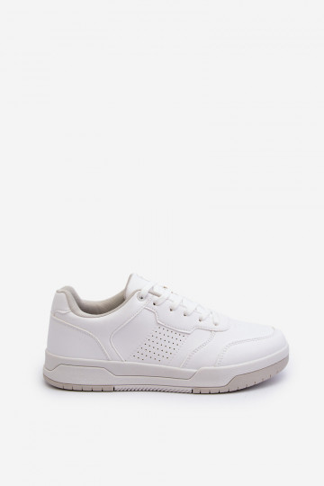 Sneakers modeļa apavi  no eko ādas baltas krāsas Radikalle 2