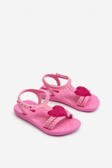 sandales Bērnu apavi ar sirsniņām 81997 Ipanema My First Baby Rozā krāsas 2