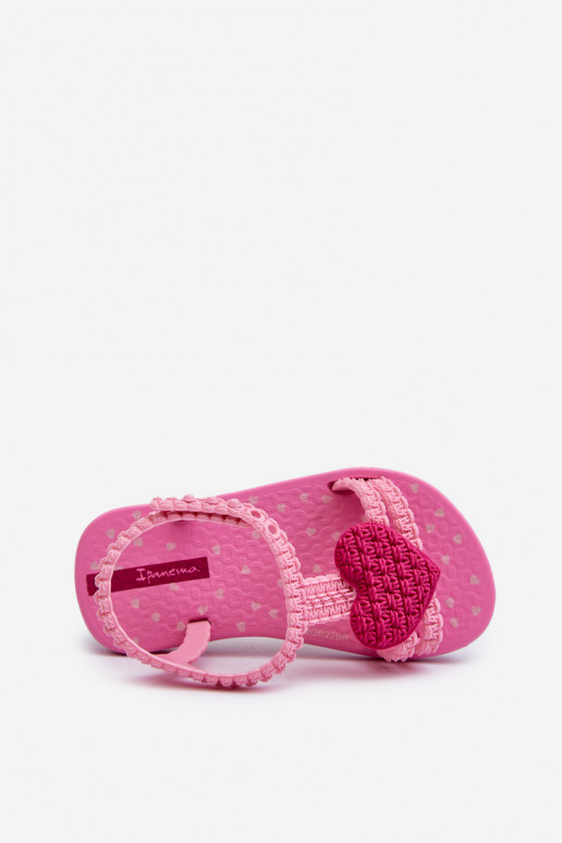 sandales Bērnu apavi ar sirsniņām 81997 Ipanema My First Baby Rozā krāsas sandales Bērnu apavi ar sirsniņām 81997 Ipanema My First Baby Rozā krāsas