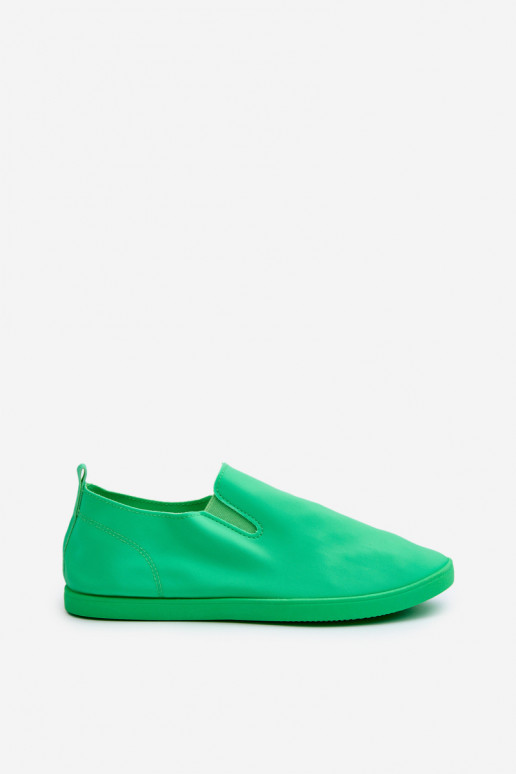 Sporta apavi brīvā laika apavi Slip-On Zaļas krāsas Lovinia Sporta apavi brīvā laika apavi Slip-On Zaļas krāsas Lovinia