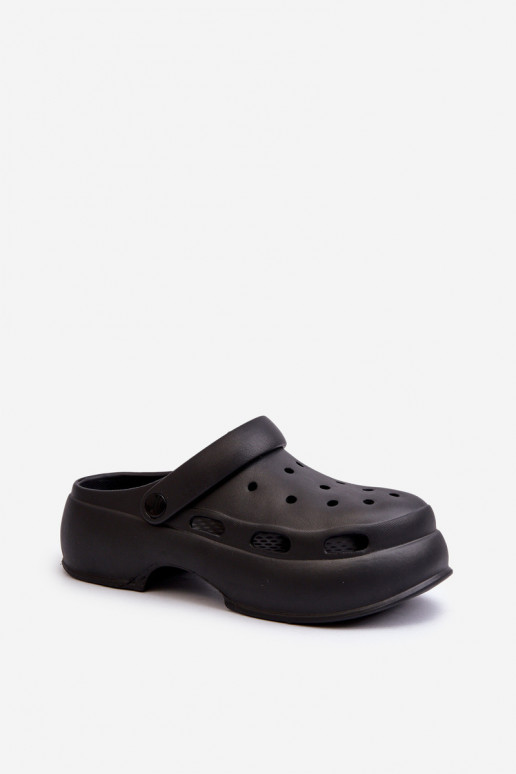 Vieglas čības uz pirksta sieviešu čības  melnas krāsas Danollia