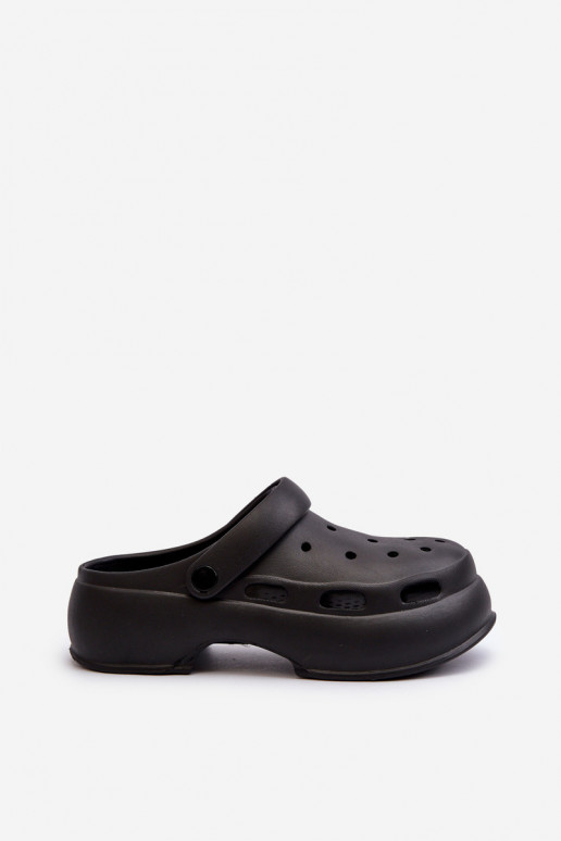 Vieglas čības uz pirksta sieviešu čības  melnas krāsas Danollia