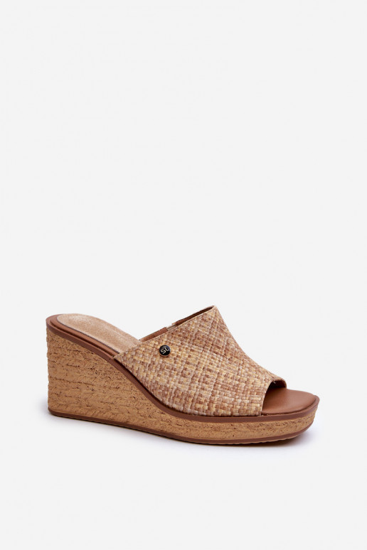 sieviešu čības  Sergio Leone KL213 smilšu krāsas