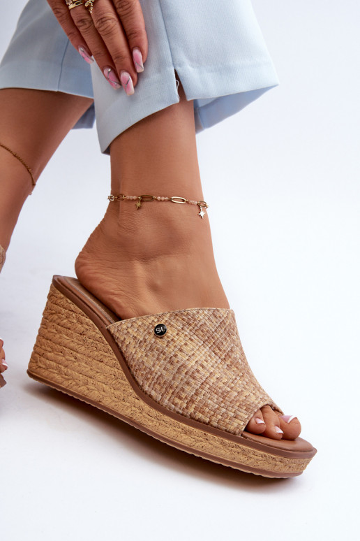 sieviešu čības  Sergio Leone KL213 smilšu krāsas