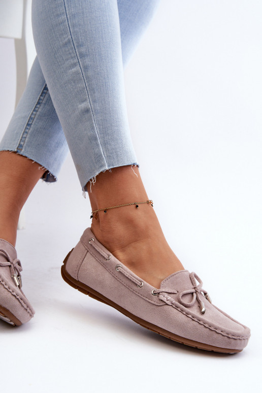 Eleganti zamšādas lauferi Violeta krāsa Si Passione Eleganti zamšādas lauferi Violeta krāsa Si Passione