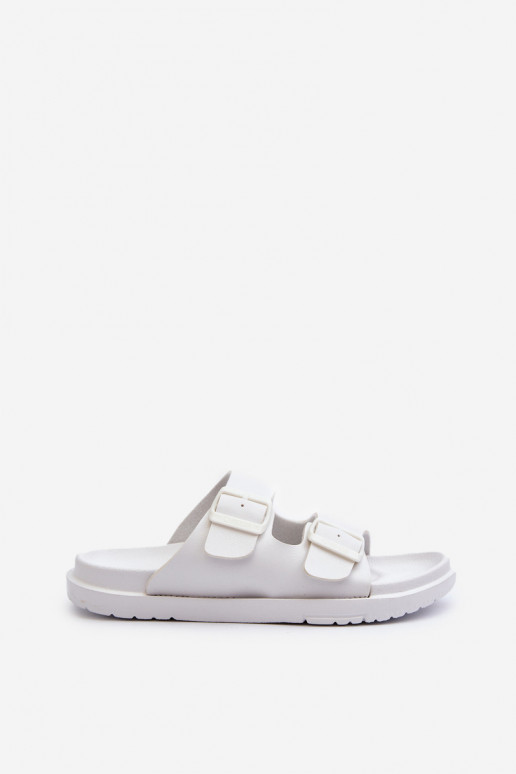 Vieglas čības   ar sprādzēm Big Star NN274A751 baltas krāsas