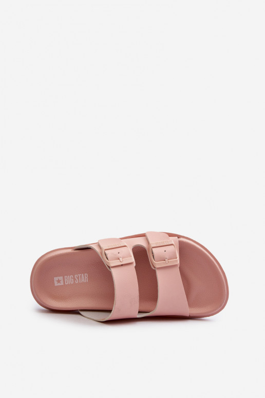 Vieglas čības   ar sprādzēm Big Star NN274A753 Rozā krāsas