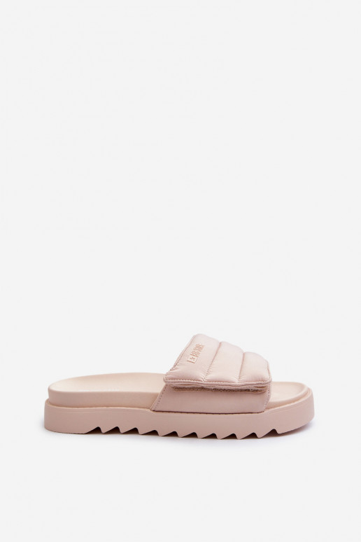 Čības ar platformu Big Star NN274773 smilšu krāsas