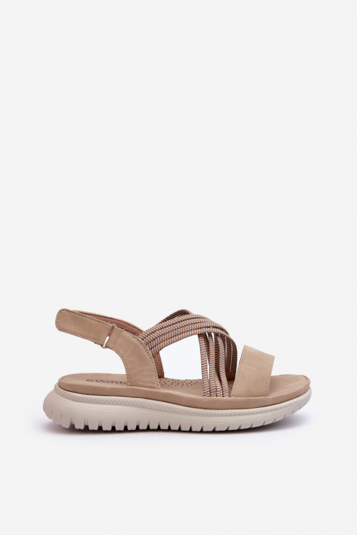 Ērtas basenes ar lipīgām aizdarēm smilšu krāsas Ceclea Ērtas basenes ar lipīgām aizdarēm smilšu krāsas Ceclea