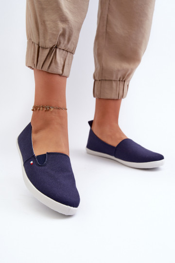 Sporta apavi brīvā laika apavi Slip-On   tumši zilas krāsas Adrancia 2