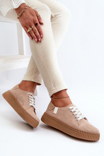 sieviešu puszābaki MEMORY FOAM SYSTEM BIG STAR NN276002 smilšu krāsas 2