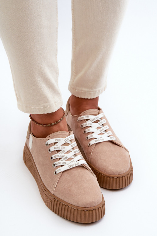 sieviešu puszābaki MEMORY FOAM SYSTEM BIG STAR NN276002 smilšu krāsas