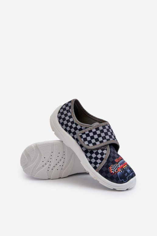 Ērtas čības bērnu ar lipīgām aizdarēm Befado 974Y540 Pelēkas krāsas Ērtas čības bērnu ar lipīgām aizdarēm Befado 974Y540 Pelēkas krāsas